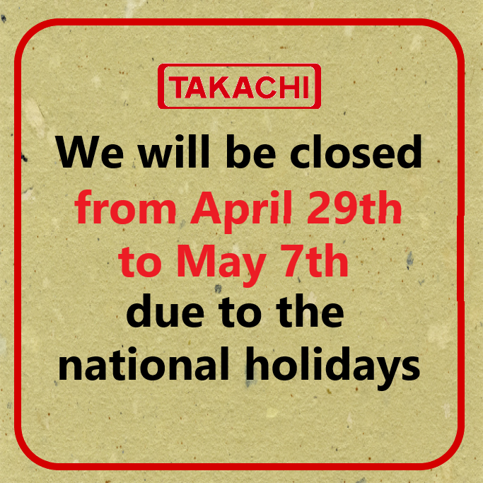  -2023-   Spring   Holiday  Notice        (from 29th April  to  7th May)